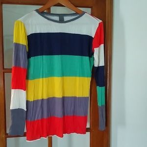 Colorblock long sleeve - like new!
